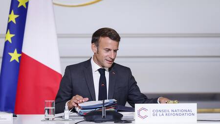 Emmanuel Macron, presidente de Francia. Foto: EFE.