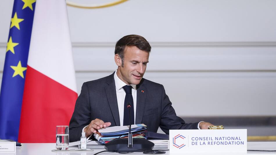Emmanuel Macron, presidente de Francia. Foto: EFE.