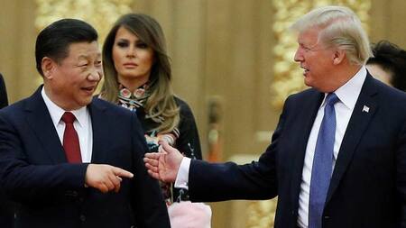 Xi Jinping y Donald Trump - China y Estados Unidos