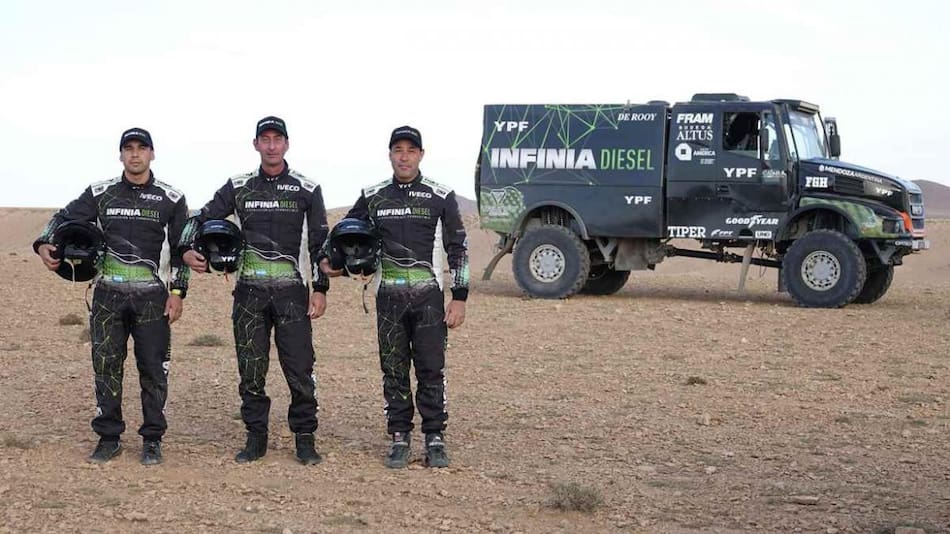 Equipo YPF Infinia del Dakar 2018 liderado por Federico Villagra