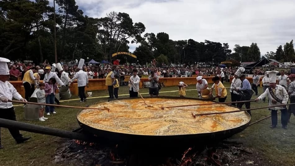 26° edición del “Omelette Gigante de Pigüé”.