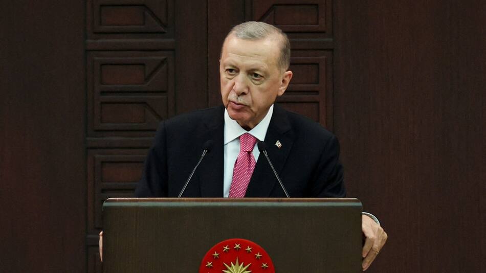 Recep Tayyip Erdogan, presidente de Turquía. Foto: Reuters.