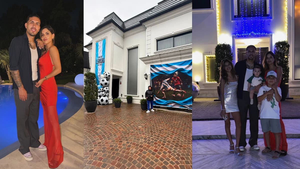Así es el refugio familiar de Leandro Paredes y Camila Galante en Buenos Aires: detalles de lujo, sala de juegos y pileta climatizada
