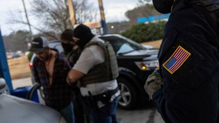 Crisis migratoria en Estados Unidos. Foto: Reuters/Carlos Barria.