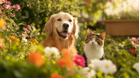 Si tenés perro o gato, evitá estas plantas: cuáles pueden causarles graves problemas de salud y cuáles son inofensivas