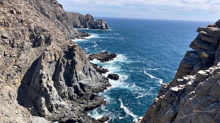 Mar del Plata. Playa de los Lobos. Foto: X