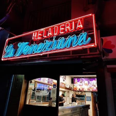 Heladeria La Veneziana. Foto Instagram @laveneziana.mdq