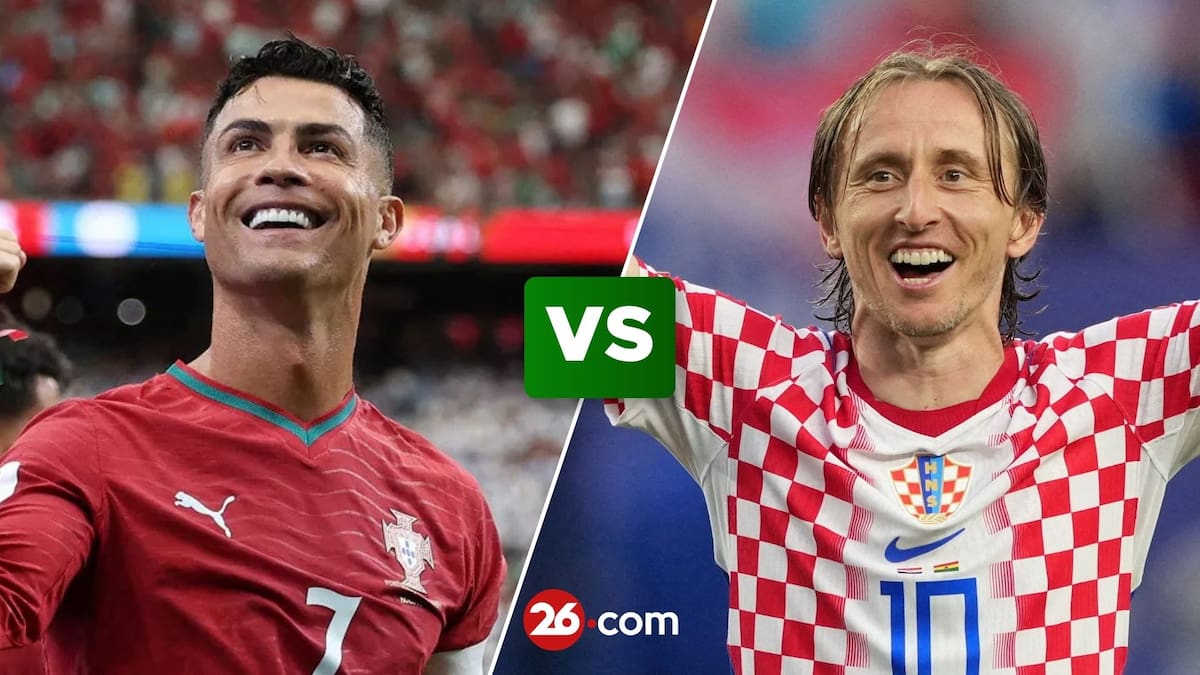 Portugal vs Croacia por los 16avos de final del Mundial 2026.