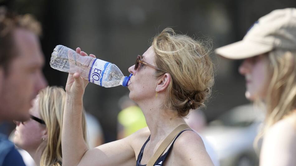Calor en la Ciudad de Buenos Aires. Foto: NA/Marcelo Capece.