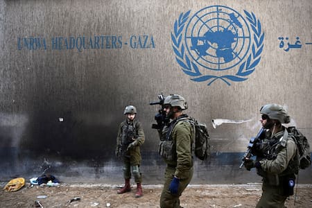 Israel descubre túnel de Hamás bajo agencia de la ONU. Foto: Reuters.