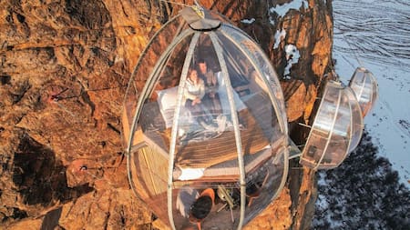 Hoteles cápsula, domos y glamping: cuánto cuestan las tendencias que transforman la forma de hospedarse en Argentina