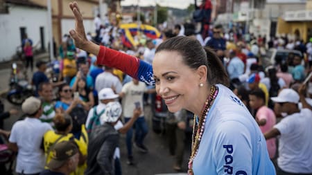 María Corina Machado. Foto: EFE.