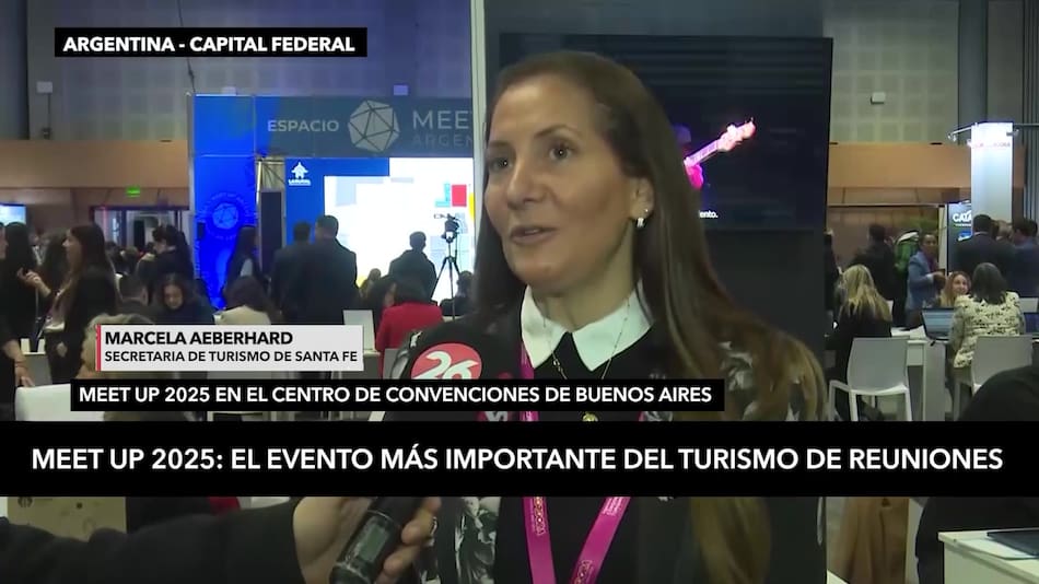Meet Up Argentina 2025: Marcela Aeberhard, Secretaria de Turismo de Santa Fe.