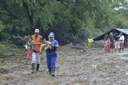 Inundaciones en Salta - Río Pilcomayo