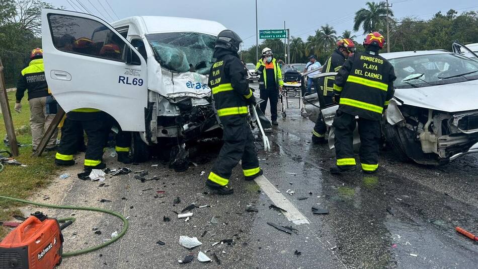 Cinco argentinos murieron como saldo de un accidente en México. NA