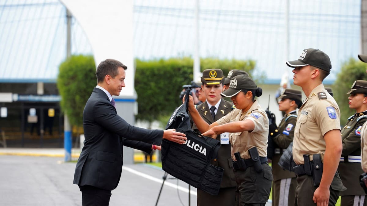 Daniel Noboa, presidente de Ecuador. Foto: Reuters.