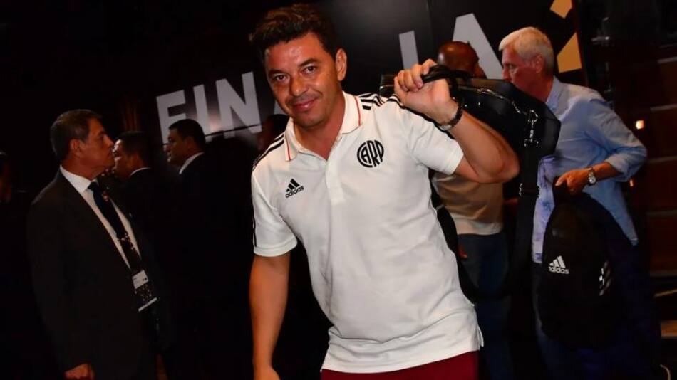 Marcelo Gallardo, técnico de River