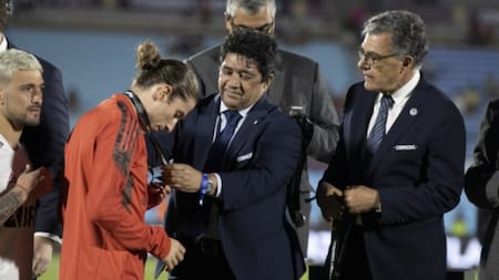 Ednaldo Rodrigues, presidente de la Confederación Brasileña de Fútbol. Foto: NA.