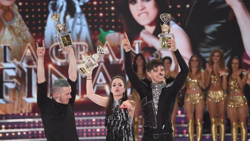 Julián Serrano y Sofi Morandi, campeones del Bailando 2018 (Prensa)