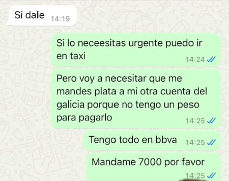 Intentaron estafar a una mujer y se dio cuenta. Foto: captura video.