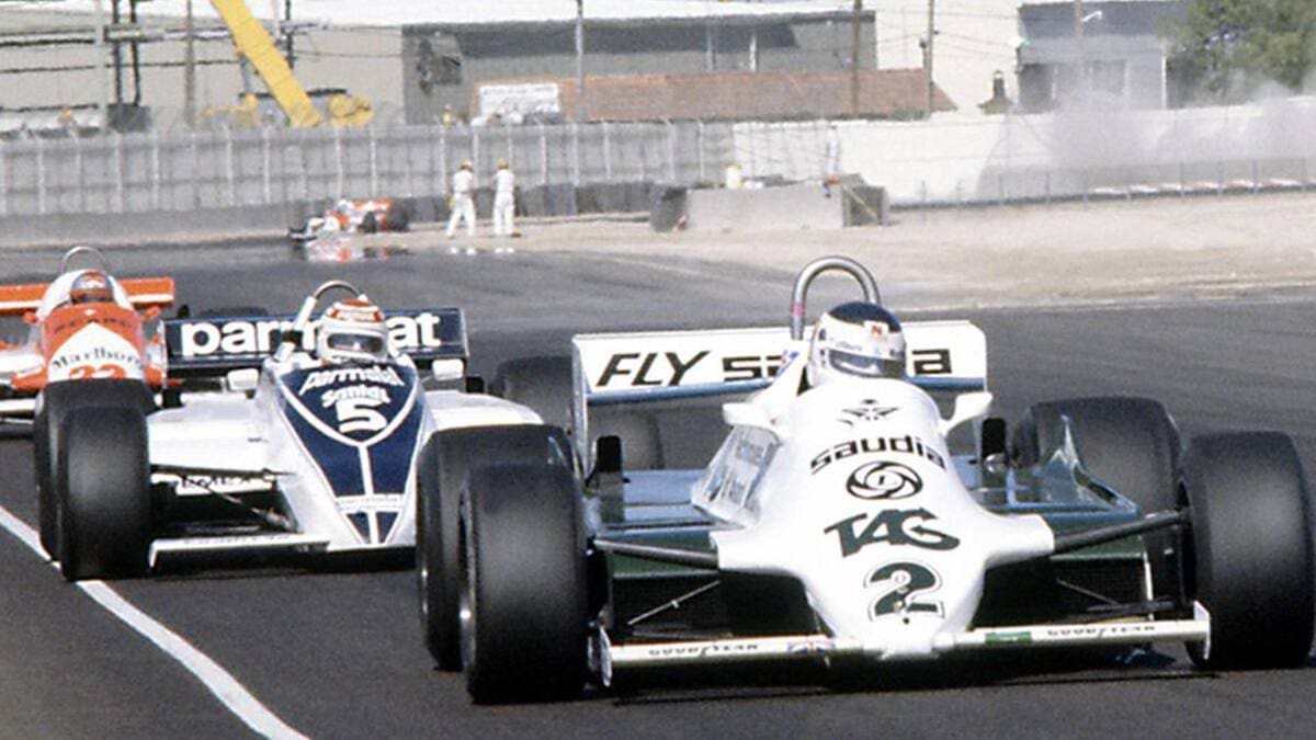 Carlos Reutemann en el Gran Premio de Las Vegas de 1981.