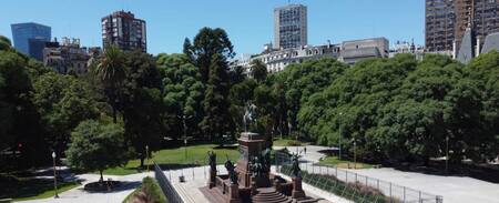 Plaza San Martín. Foto: turismo.buenosaires