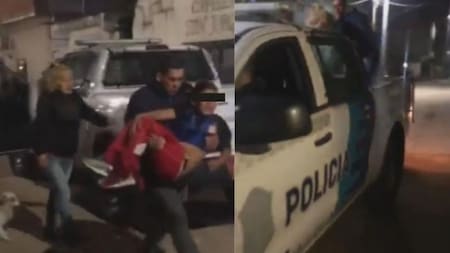 Nene baleado en La Tablada