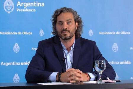 Santiago Cafiero, gobierno, coronavirus en Argentina, NA