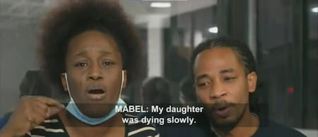 Muerte de niña bajo custodia de EEUU. Foto: Twitter.