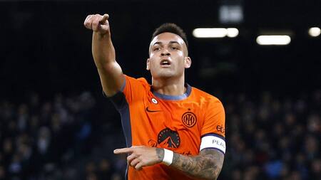 Lautaro Martínez renovará su contrato con Inter de Milán. Foto: Reuters.