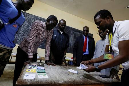 Elecciones en Senegal. Foto: Reuters