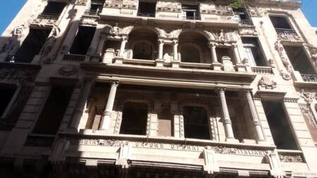 Declaran Monumento Histórico Nacional a un imponente edificio de la colectividad italiana