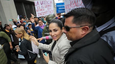 Luisa González, elecciones en Ecuador. Foto: EFE.