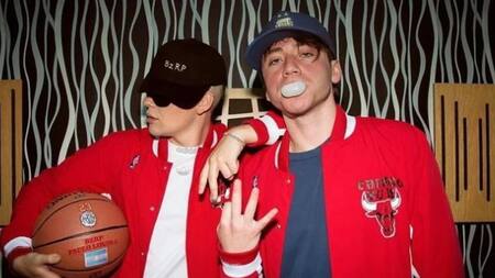 Bizarrap y Paulo Londra, foto Instagram