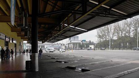 Paro colectivos - interior