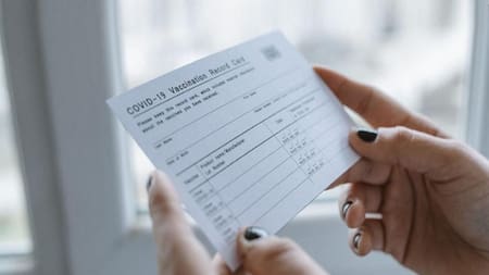 Certificado contra coronavirus, foto NA