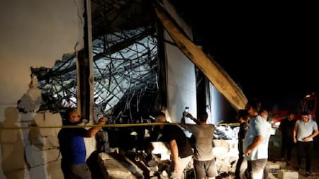 Irak, incendio. Foto: Reuters.