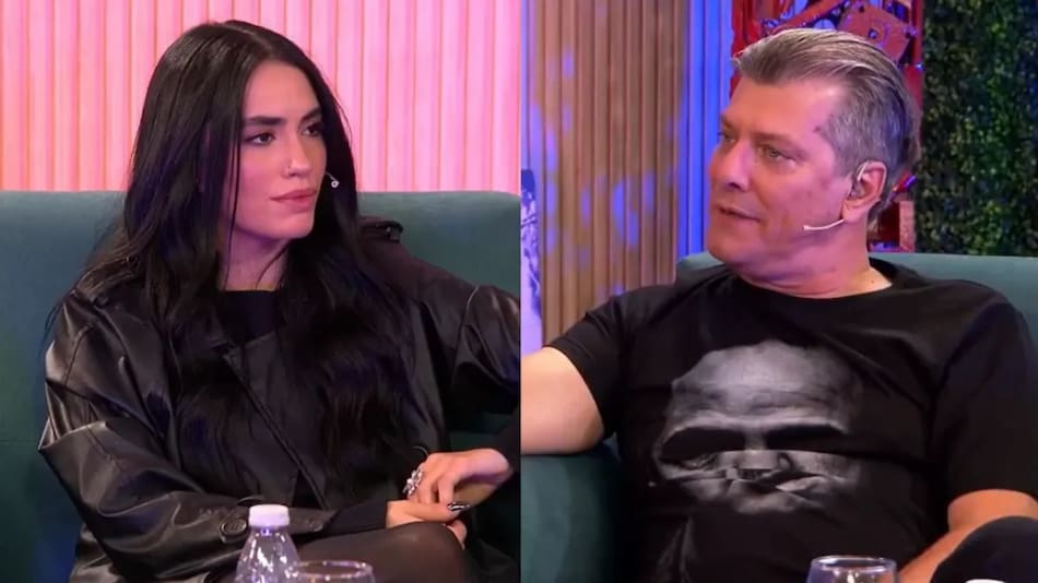 Lali Espósito y Mario Pergolini.