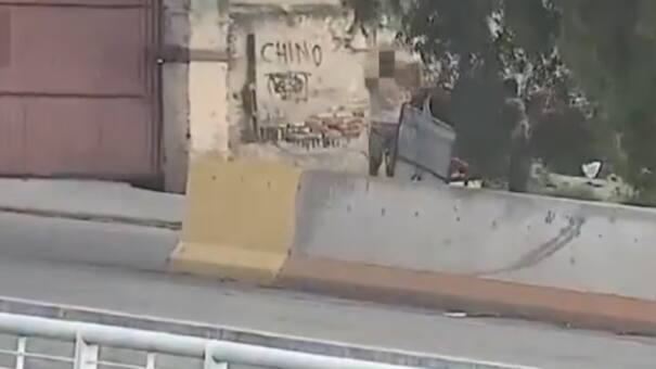 Video impactante: un ladrón se tiró al río para no ser atrapado por la policía y quedó todo filmado