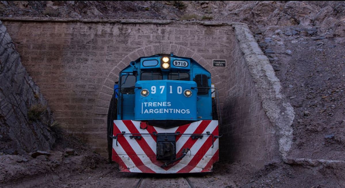 Ferrocarril Trasandino Sur. Foto: X