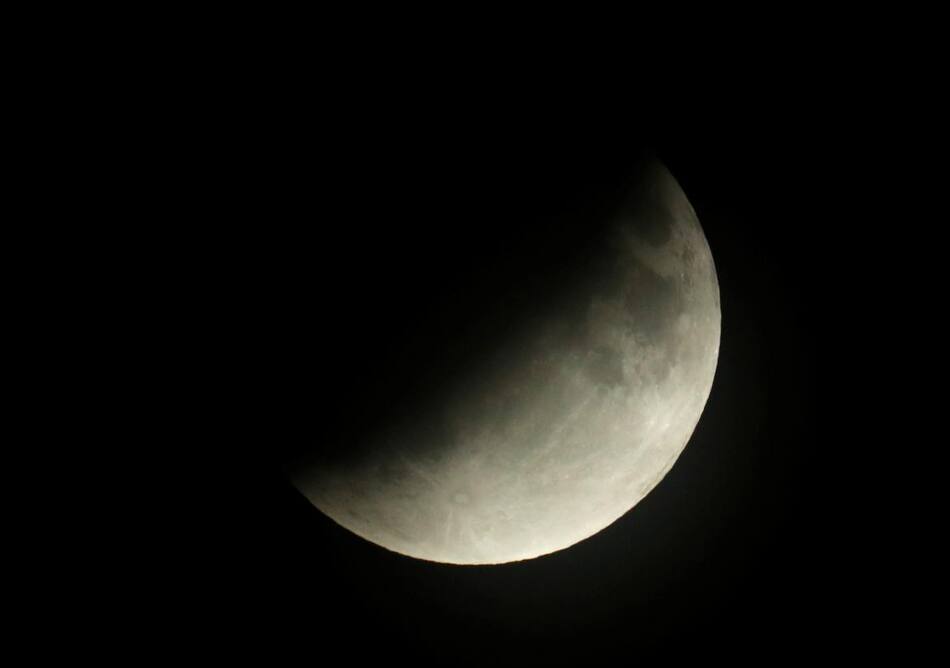 Eclipse de Luna, astronomía, espacio, REUTERS