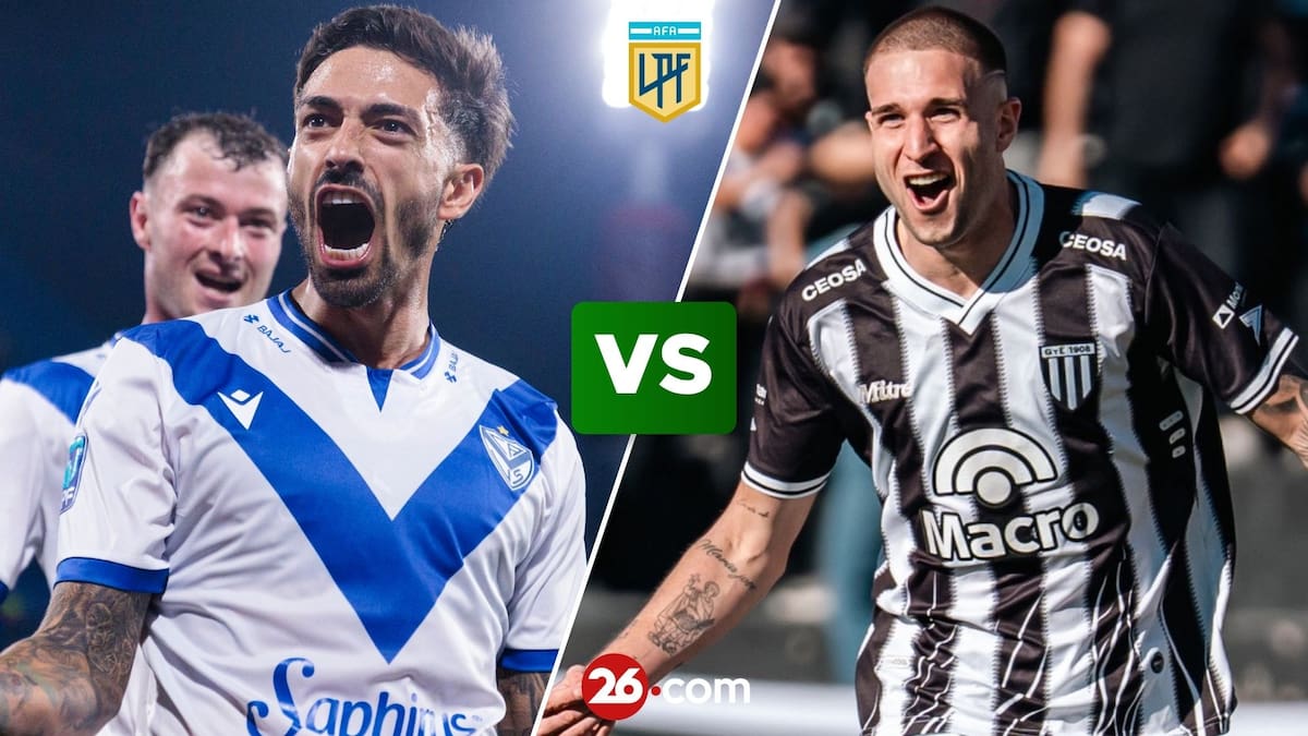 Portada del partido Vélez vs Gimnasia de Mendoza por el Torneo Clausura.