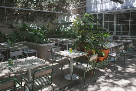 Restaurantes con jardines: Aire libre. Foto: Prensa