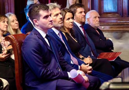 Horacio Rosatti en la entrega de premios de la Asociación Argentina de Derecho Procesal.