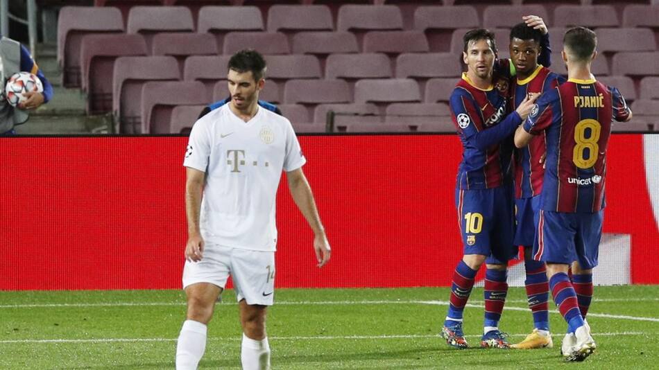 Champions League, Barcelona vs Ferencváros, fútbol internacional, REUTERS
