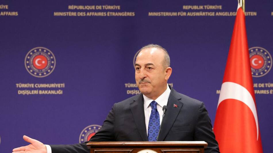Mevlut Cavusoglu, ministro de Exteriores turco. Foto: Reuters.