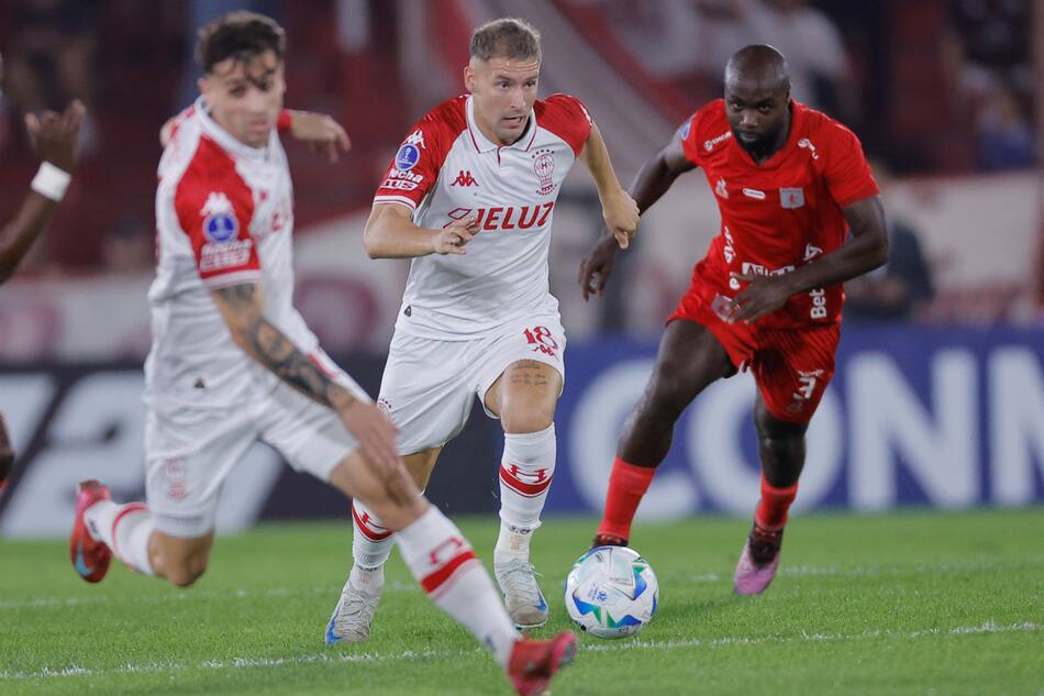 Copa Sudamericana, Huracan vs. América de Cali. Foto: EFE.