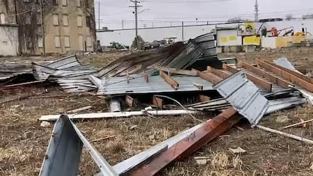 Ascienden a 22 los muertos por las fuertes tormentas y tornados en EEUU. Foto: captura EFE.