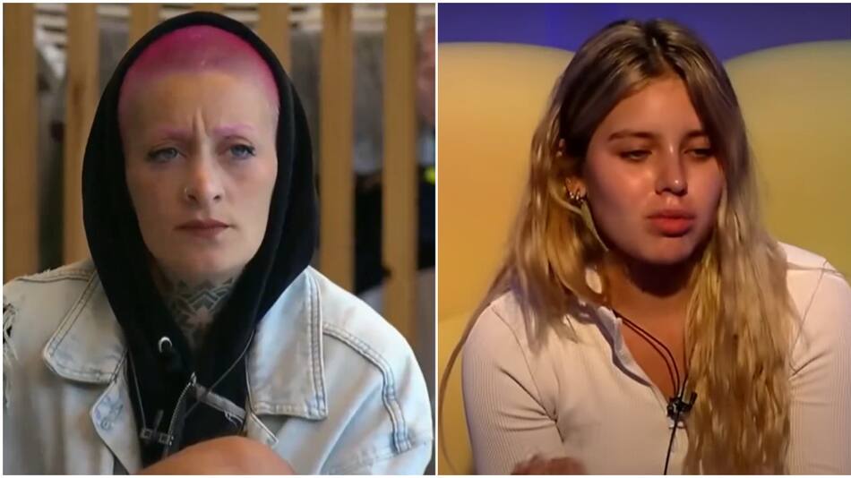 Furia y Coti de Gran Hermano. Fotos: captura Telefe.