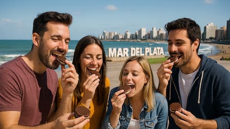 De un manjar árabe a Patrimonio de Mar del Plata: la historia del primer alfajor famoso en “La Feliz” que no fue Havanna